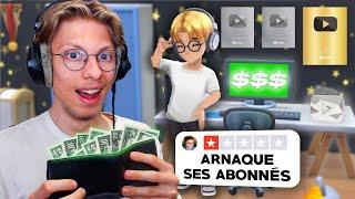 Je suis devenu le PIRE Youtubeur de Tous les Temps... Youtubers Life 2