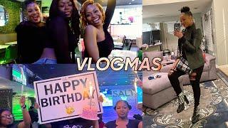 VLOGMAS EP 11  Birthday Celebration Girls Night Out New Purse Shapewear Shopping another Rant.