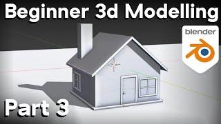 Part 3-Blender Beginner Tutorial Modelling the House