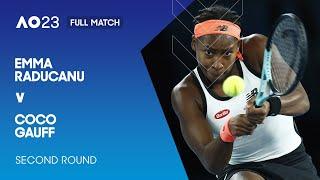 Emma Raducanu v Coco Gauff Full Match  Australian Open 2023 Second Round