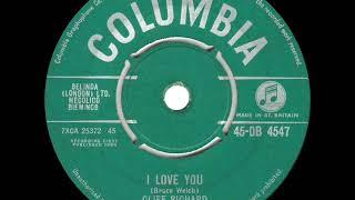 1960 Cliff Richard - I Love You #1 UK hit