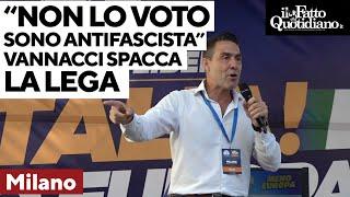 Vannacci a Milano per il comizio spacca il popolo della Lega Non lo voto sono antifascista