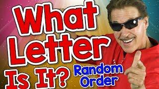 What Letter Is It?  Random Order  Phonics Song for Kids  Phonemic Awareness  Jack Hartmann