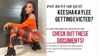 PROOF KEESHA IS ALLEGEDLY GETTING EVICTED? CHECK OUT THESE DOCUMENTS