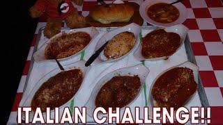 MAN VS FOOD 7LB ITALIAN FOOD CHALLENGE