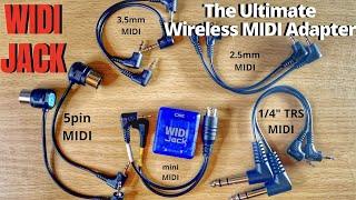 Widi Jack - The ULTIMATE WirelessBluetooth MIDI System