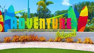 Adventure Island 2024 Tampa Florida  Walking Tour