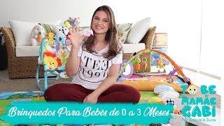 Brinquedos para Bebês de 0 a 3 Meses - Gabriela Durlo
