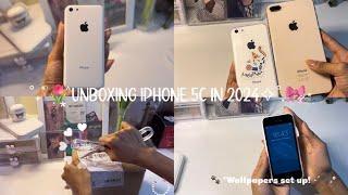 ˚˖𓍢ִ໋͙֒ Unboxing iphone 5c in 2024˚.༘⋆  aesvlog 2