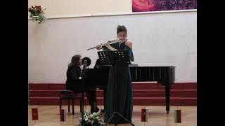 Sofia-Nicole Velinova Sonata for flute and piano - F.Poulenc