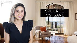 SPLURGE vs. SAVE Top 10 Shopping Tips for Furniture and Home Decor