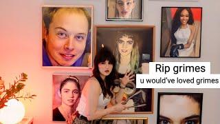 chronically online girl explains Grimes lore. rip grimes