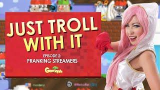 Just Troll With It Episode 2 Pranking Streamers in Growtopia + 100K Subscribers Milestone Giveaway