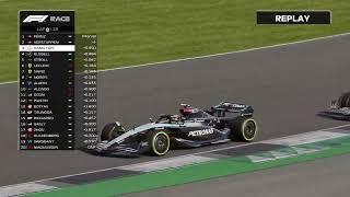 Lewis Hamilton Vs George RussellRace F1 Silverstone British Grand Prix #BritishGP 2024