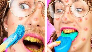 Vom Nerd zum Beliebten Schüler MakeOver mit Gadgets