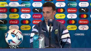 Lionel Scaloni Tensión Previo al Choque Argentina ante Canadá en la semifinal de la Copa América