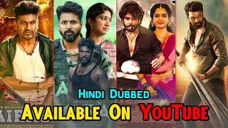Top 10 New South Indian Hindi Dubbed Blockbuster Movies  Available On YouTube & OTT  Tyson Naidu