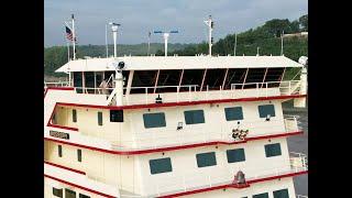 The BIGGEST TOWBOAT on the MISSISSIPPI RIVER The MV Mississippi