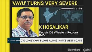 Cyclone Vayu Turns ‘Very Severe’ Advances Towards Gujarat