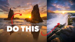 Landscape Photography Tip  How To Make A Sunstar