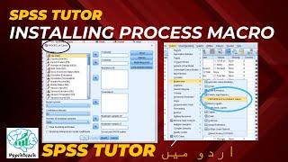 SPSS tutor Installing Process macro for moderation and mediation