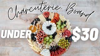 BUDGET CHARCUTERIE BOARD  How to make a beautiful and cheap graze board