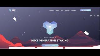 E2X Staking -Earn over $300 Daily- Ethereum Smart Contract Now Live