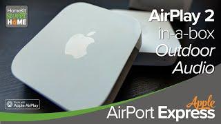 AirPlay 2 In-A-Box Audio Set-up using an AirPort Express