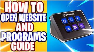 Stream Deck Ultimate OPEN WEBSITE  PROGRAM Guide StreamDeck Mini 15 Key XL Setup & Tutorial