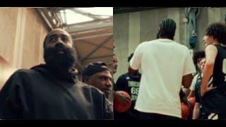 James Harden works out with future bright talents at the Adidas Eurocamp in Italy