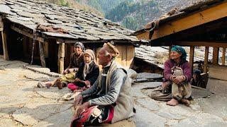 Living in the remote Himalayas  Village Life in Uttarakhand Uttarakhand Trip The Young Monk