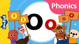 Phonics Song  Letter Oo  Phonics sounds of Alphabet  Nursery Rhymes for Kids