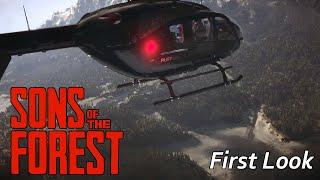 Sons of the Forest Ep1 - First Look how will our first day go