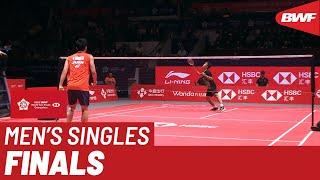 F  MS  Kento MOMOTA JPN vs. Anthony Sinisuka GINTING INA  BWF 2019