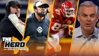 Travis Kelce calls out media for wanting Mike Tomlin out Mike McCarthy on the hot seat?  THE HERD