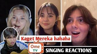 Nyanyi dan Rap dalam berbagai bahasa bikin mereka terpana  SINGING REACTIONS OmeTV