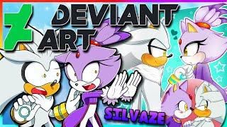 Silver and Blaze VS DeviantArt FT Tails