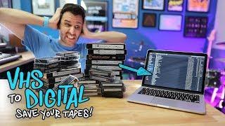 How to Convert VHS Tapes to Digital