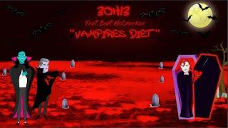 3OH3 - VAMPIRES DIET with Bert McCracken of The Used Lyric Visualizer