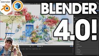 Whats New in Blender 4.0? ITS HERE