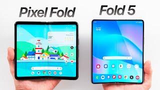 Samsung Z Fold 5 در مقابل Pixel Fold - بهترین تاشو 2023؟