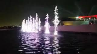 Water fountain at Qatar