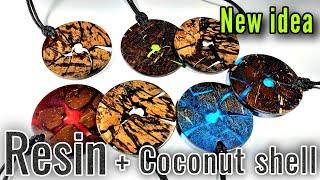 Coconut shell craft ideas