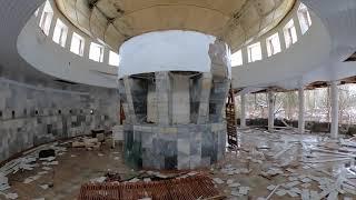 Разграбленный заброшенный санаторий Лазурный в Бердянске - рабочие материалы.