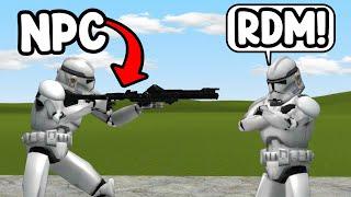 Spawning This NPC To Cause CHAOS - Gmod Star Wars RP Admin Trolling