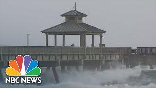Florida Bracing For Hurricane Nicole’s Impact Ahead Of Landfall
