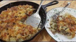 Hamburger Casserole - 100 Year Old Recipe - Re-Dux - The Hillbilly Kitchen