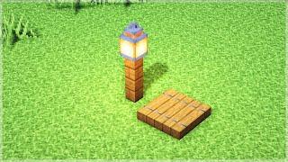 ️ Minecraft  How To Build a Mini Entrance Small House - 마인크래프트 건축강좌 아주 작은 출입문 소형