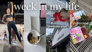 WEEK IN MY LIFE feeling productive & getting back into routine costco haul + errands