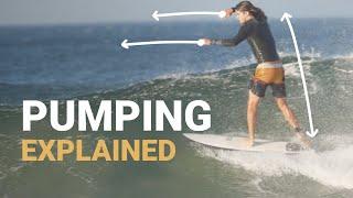 How to Generate Speed  The Pumping Technique - Learn How Advanced Surfers Accelerate.